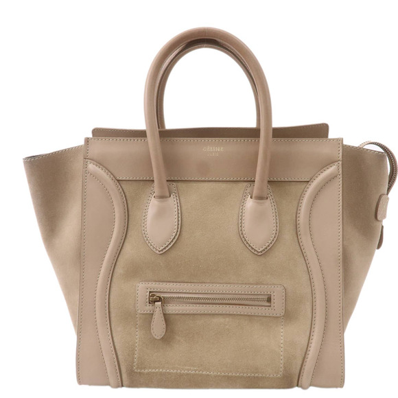 Celine Handbags - 💎✨BEAUTIFUL✨💎Authentic CELINE Luggage Mini Shopper Beige